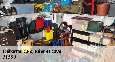 Débarras de grenier et cave  31550