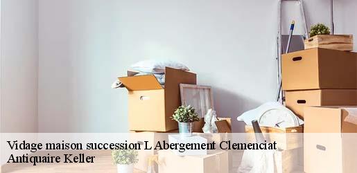 Vidage maison succession  l-abergement-clemenciat-01400 Antiquaire Keller