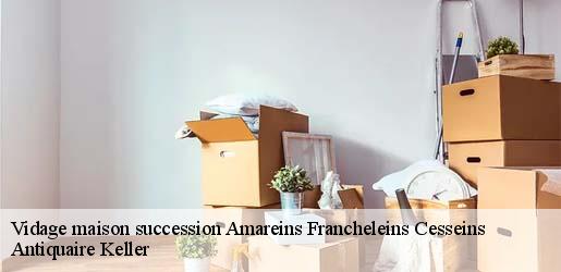 Vidage maison succession  amareins-francheleins-cesseins-01090 Antiquaire Keller