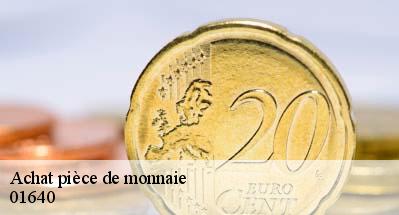 Achat pièce de monnaie  01640